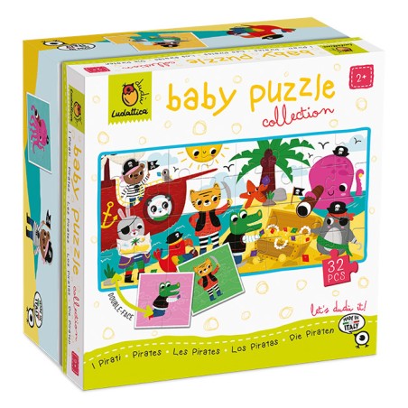 1 - LUDATTICA DUDU' BABY PUZZLE COLLECTION - PIRATI 21566