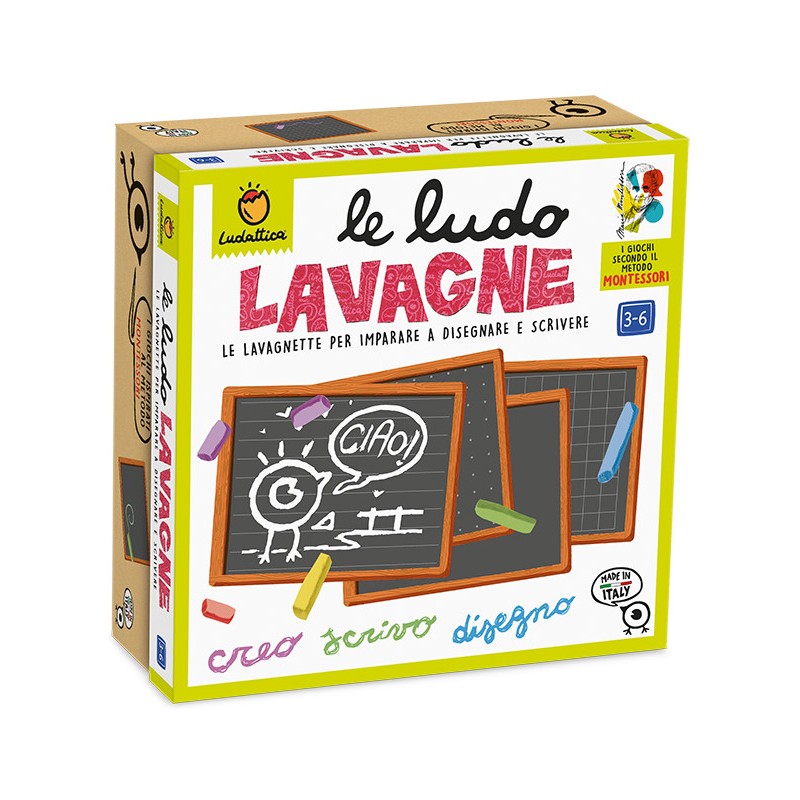 LUDATTICA GIOCHI MONTESSORI-LA LUDOLAVAGNA 21948 LUDATTICA GIOCHI MONTESSORI-LA LUDOLAVAGNA 21948