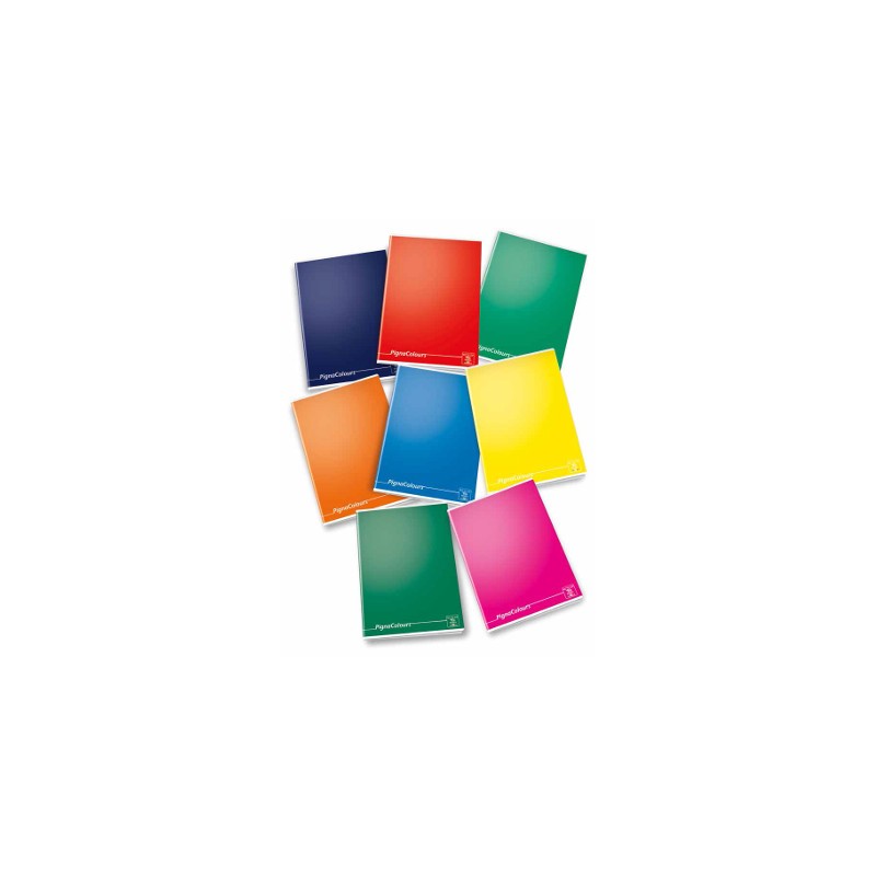 PIGNA Conf.10 pz Quaderni COLOURS A5 Rig.5M 20+1 fogli - Colori Assortiti 213641 PIGNA Conf.10 pz Quaderni COLOURS A5 Rig.5M 20+1 fogli - Colori Assortiti 213641