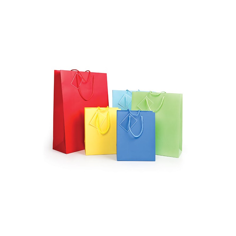 EVERYDAY Shopper Buste in Carta Colorata 26x32x12 Pezzi 12 53/007-2