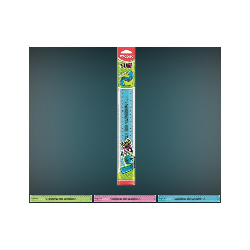MAPED RIGHELLO TWIST'N FLEX CM.30 -20pz 027900 MAPED RIGHELLO TWIST'N FLEX CM.30 -20pz 027900