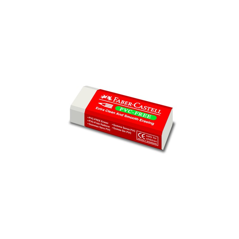 GOMMA BIANCA PER MATITA FABER SENZA PVC