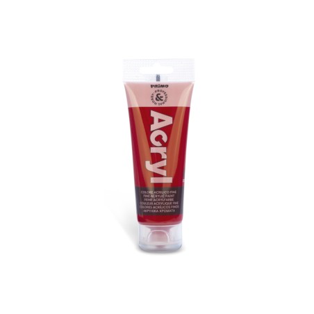 1 - MOROCOLOR PRIMO Tempera Acrilica Tubetto 75 mL Carminio 420TA75310