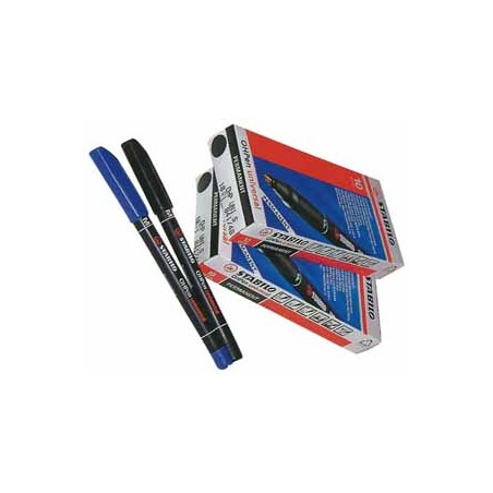 STABILO Penna Marcatore Indelebile OHPen Universal Superfine Blu 841/41