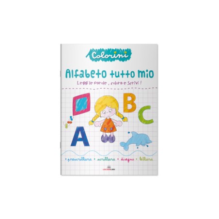 LISCIANI EDU COLORINI - ALFABETO TUTTO MIO 10952*