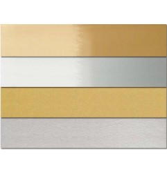 1 - FAVINI  10 pz Cartoncino Bindakote colore oro 50x70 A322012