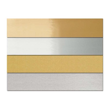 1 - FAVINI  10 pz Cartoncino Bindakote colore oro 50x70 A322012