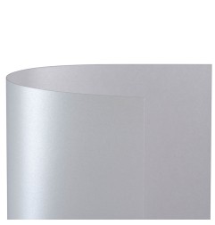 1 - FAVINI  100 fogli Carta special event metalizzata colore bianco A4 120 gr A690114