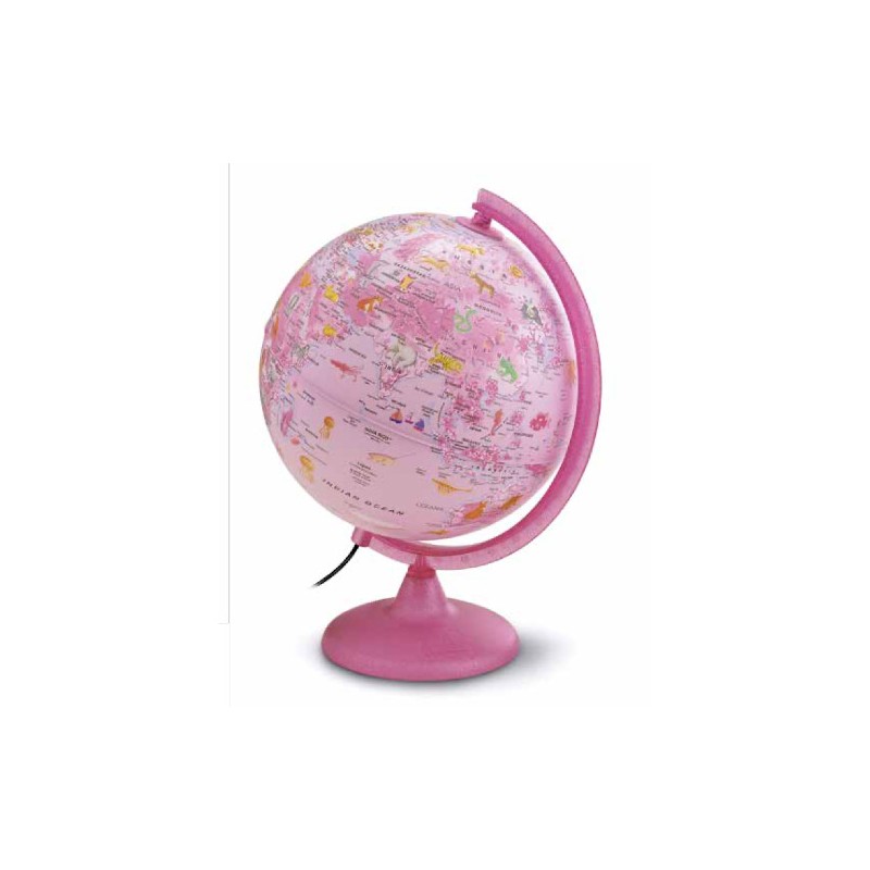 Mappamondo Pink Zoo diam.25 Tecnodidattica Mappamondo Pink Zoo diam.25 Tecnodidattica