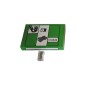 METAL Temperamatite in Metallo con 1 Foro Rettangolare 24 Pezzi METAL Temperamatite in Metallo con 1 Foro Rettangolare 24 Pezzi