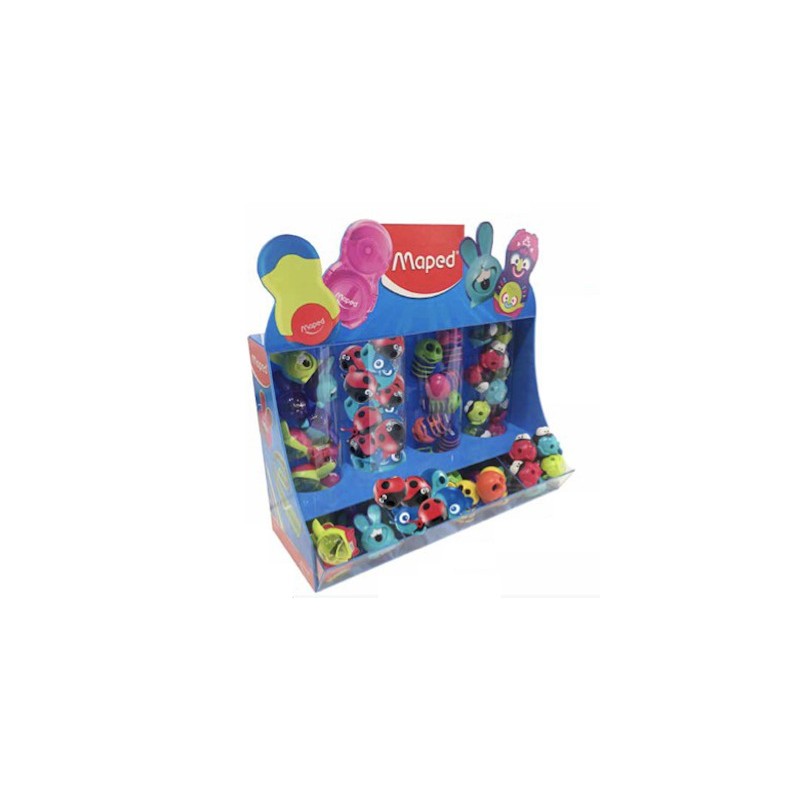 Maped Espositore da Banco Temperamatite Ass. 160pz. 993511 Maped Espositore da Banco Temperamatite Ass. 160pz. 993511