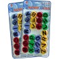 26 pz Magneti con lettere A-Z in 4 colori diametro 30 MM 3026 26 pz Magneti con lettere A-Z in 4 colori diametro 30 MM 3026