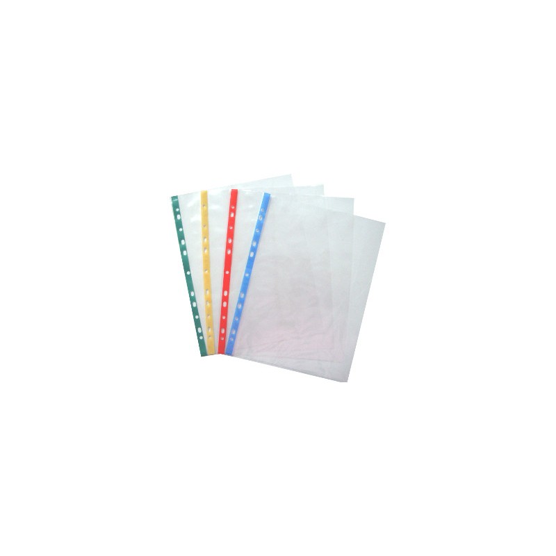 O.P. Buste a foratura universale rossa 22x30 cm 100 pz. O.P. Buste a foratura universale rossa 22x30 cm 100 pz.