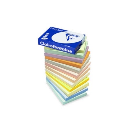 1 - CLAIREFONTAINE TROPHEE 250 fogli Carta per fotocopie colore jonquille A4 160 gr 1023
