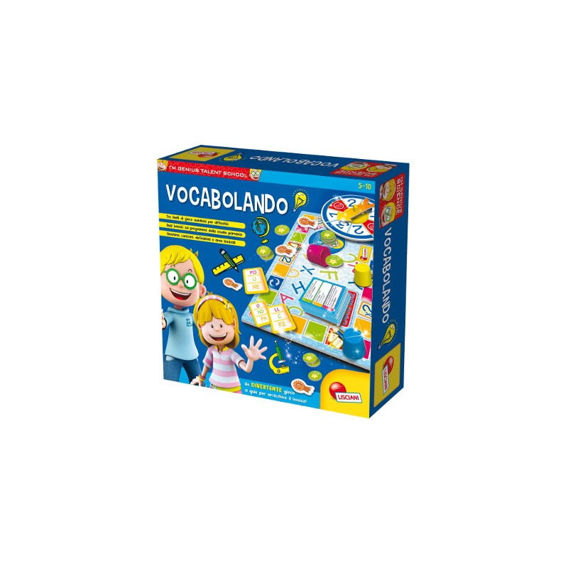 LISCIANI - I'M A GENIUS TS VOCABOLANDO 48878 Gioco interattivo per bambini +5A LISCIANI - I'M A GENIUS TS VOCABOLANDO 48878 Gioco interattivo per bambini +5A