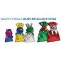 NIJI 100 pezzi Sacchetti regalo in carta colorata metallizzata opaca 20x35 60718 NIJI 100 pezzi Sacchetti regalo in carta colorata metallizzata opaca 20x35 60718