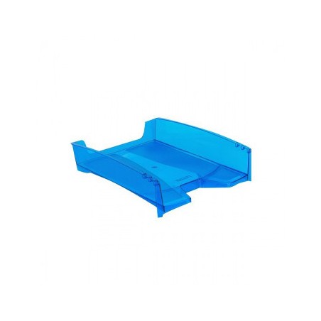 1 - FELLOWES G2DESK Vaschetta per Corrispondenza Impilabile Blu Trasparente 086