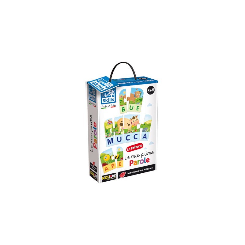 LISCIANI - LIFE SKILLS LE MIE PRIME PAROLE LA FATTORIA 72507 Gioco interattivo per bambini 3-6A LISCIANI - LIFE SKILLS LE MIE PRIME PAROLE LA FATTORIA 72507 Gioco interattivo per bambini 3-6A