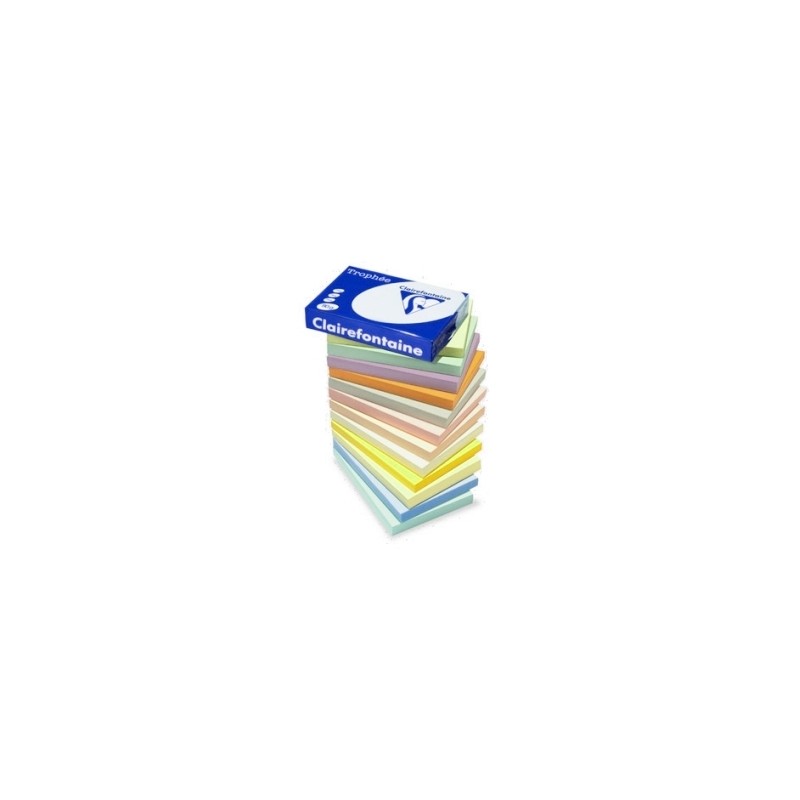 CLAIREFONTAINE TROPHEE 500 fogli Carta per fotocopie colore camoscio A4 80 gr1787 CLAIREFONTAINE TROPHEE 500 fogli Carta per fotocopie colore camoscio A4 80 gr1787