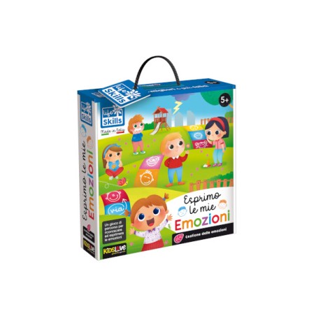 1 - LISCIANI - LIFE SKILLS ESPRIMO LE MIE EMOZIONI 84159 Gioco interattivo per bambini +4A