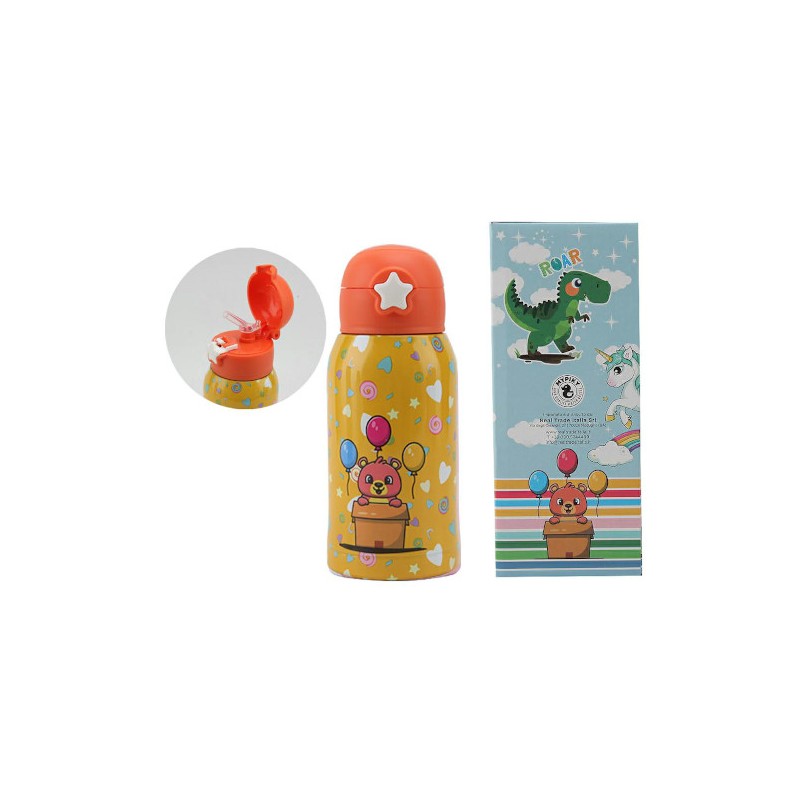BORRACCIA TERMICA BABY 500ML. C/CANNUCCIA MYPIKY ORSETTO MPBB04 BORRACCIA TERMICA BABY 500ML. C/CANNUCCIA MYPIKY ORSETTO MPBB04