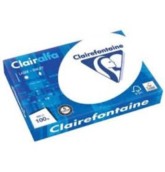 1 - CLAIREFONTAINE 500 fogli Carta per fotocopie Clairalfa A3 100gr 1951