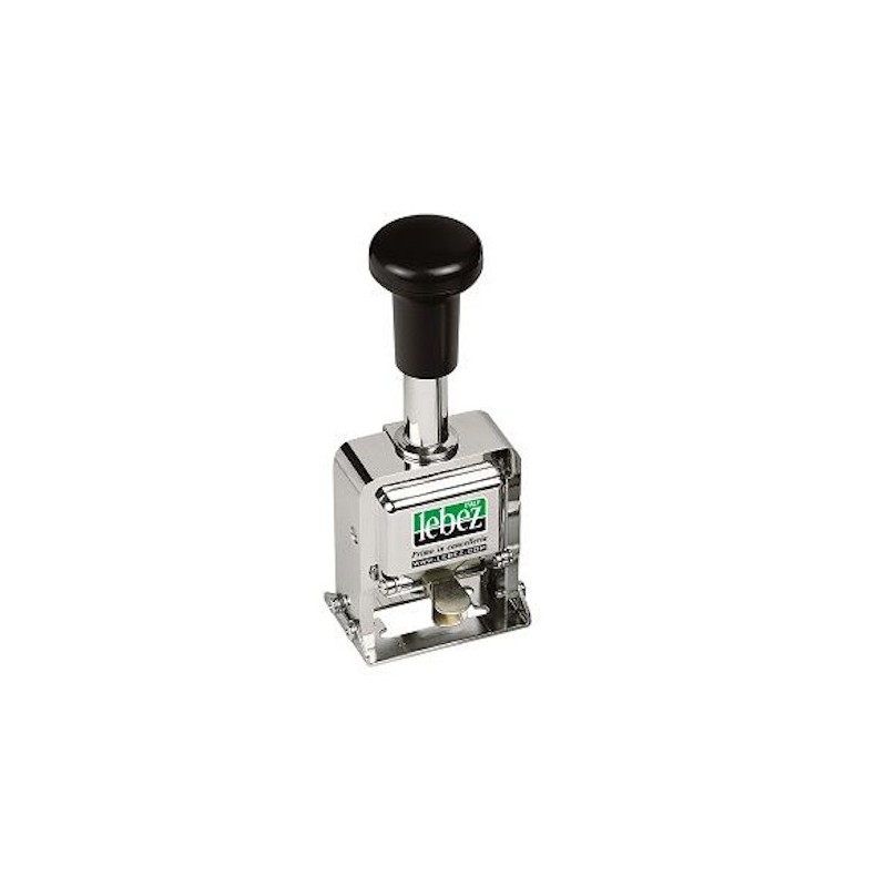 Numeratore automatico Lebez a 6 cifre in metallo - 206L Numeratore automatico Lebez a 6 cifre in metallo - 206L