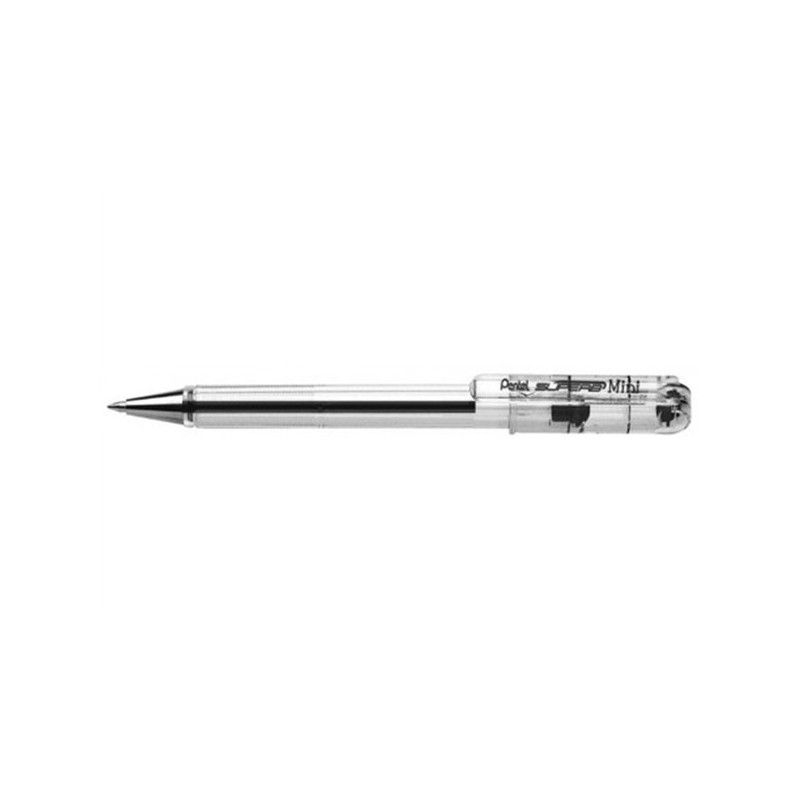 Pentel Superb Mini 0.7 mm nero punta fine 12 Pz BK77S Pentel Superb Mini 0.7 mm nero punta fine 12 Pz BK77S