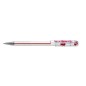 Pentel Superb Mini 0.7 mm rosso punta fine 12 Pz BK77S Pentel Superb Mini 0.7 mm rosso punta fine 12 Pz BK77S