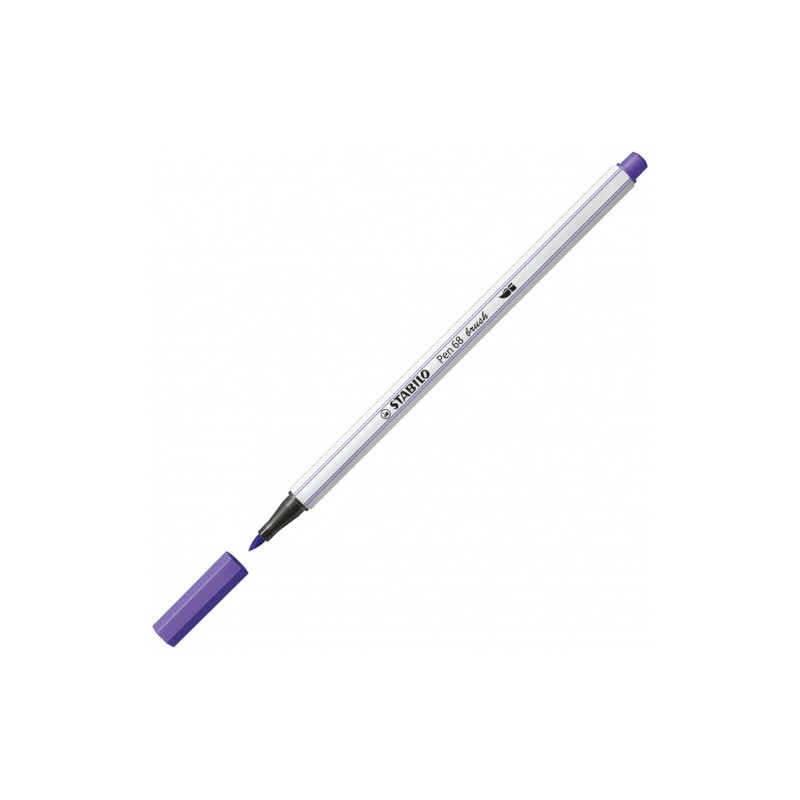 10 pezzi Stabilo pen 68 Brush pennarello lilla 568/58