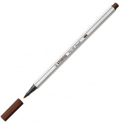 1 - 10 pezzi Stabilo pen 68 Brush pennarello marrone bruno 568/45