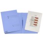 Cartellina portadocumenti Esselte Rapid File ad aghi in cartoncino blu, formato A4 - 621057