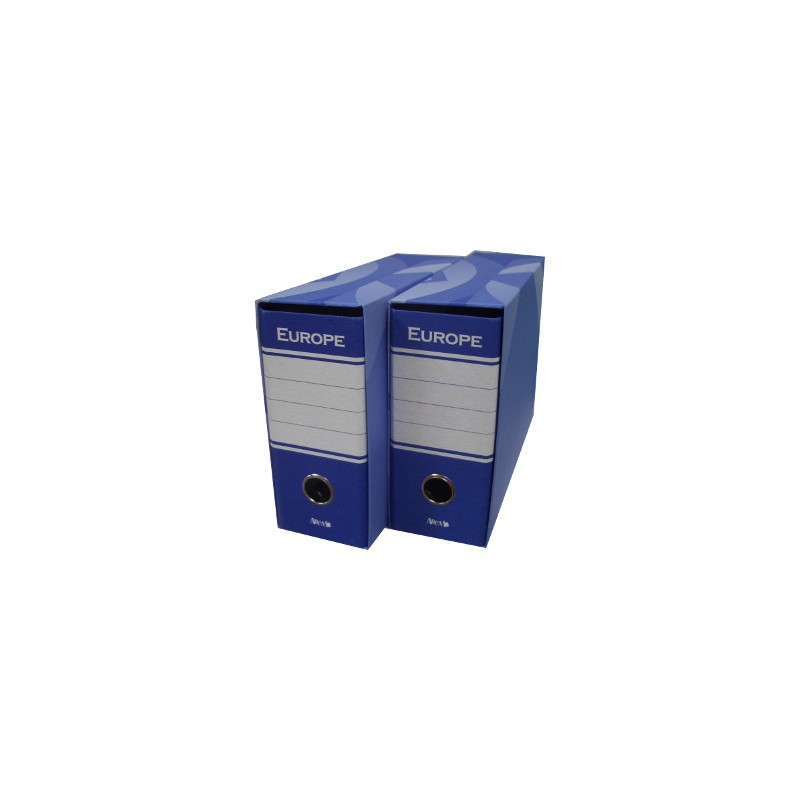 ARCA registratore d'archivio con custodia memorandum dorso 8 cm blu ARCA registratore d'archivio con custodia memorandum dorso 8 cm blu