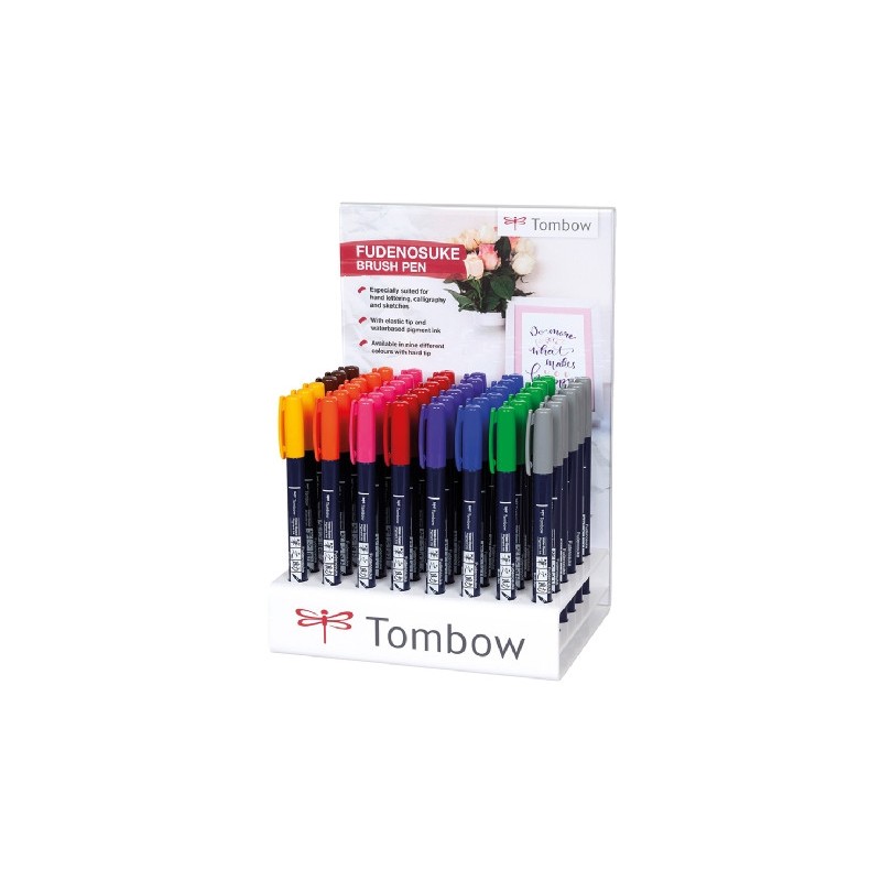 PENNARELLO FUDENOSUKE BRUSH -48pz ass. TOMBOW PWS-BH-48P-A PENNARELLO FUDENOSUKE BRUSH -48pz ass. TOMBOW PWS-BH-48P-A
