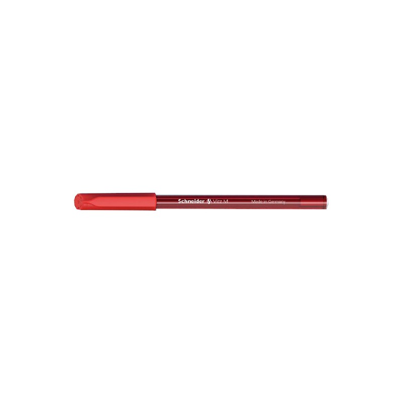 Schneider Vizz penna a sfera punta media inchiostro Gelco rosso – confezione 10 pezzi 102202 Schneider Vizz penna a sfera punta media inchiostro Gelco rosso – confezione 10 pezzi 102202