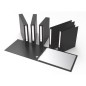 King Mec portatabulati raccoglitore 4 anelli data storing con custodia 41x12 dorso 5,5 cm nero PKM4100 King Mec portatabulati raccoglitore 4 anelli data storing con custodia 41x12 dorso 5,5 cm nero PKM4100