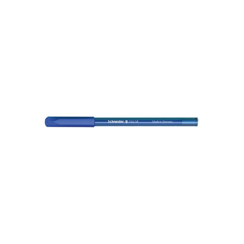 Schneider Vizz penna a sfera punta media inchiostro Gelco blu – confezione 50 pezzi 102203 Schneider Vizz penna a sfera punta media inchiostro Gelco blu – confezione 50 pezzi 102203