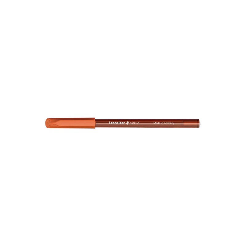 Schneider Vizz penna a sfera punta media inchiostro Gelco arancio – confezione 10 pezzi 102206 Schneider Vizz penna a sfera punta media inchiostro Gelco arancio – confezione 10 pezzi 102206