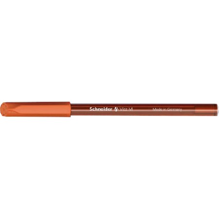 10 pz Penna Biro Vizz M Schneider colore arancio 102206