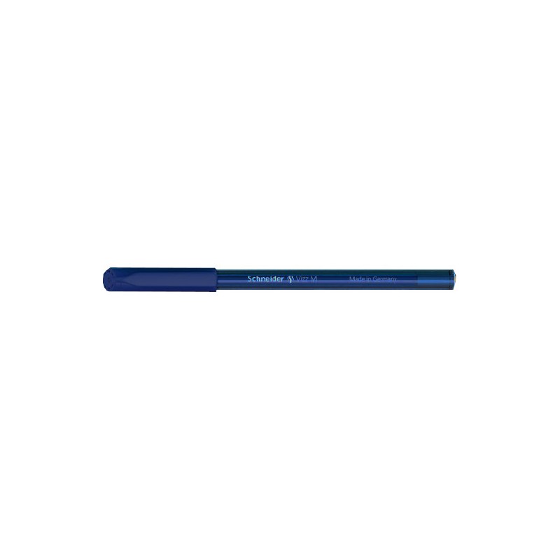 Schneider Vizz penna a sfera punta media inchiostro Gelco blu notte – confezione 10 pezzi 102223 Schneider Vizz penna a sfera punta media inchiostro Gelco blu notte – confezione 10 pezzi 102223