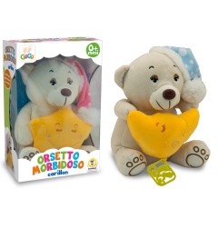 1 - TEOREMA GOGO - CARILLON ORSETTO NINNA NANNA 2 ASS 22 CM 38643