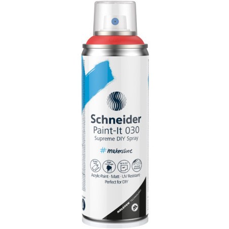 1 - SPRAY ACRILICO 200ML ROSSO PAINT-IT 030 700320