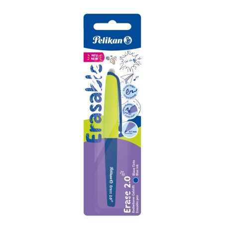 1 - BIRO PELIKAN ERASE 2.0 07 BLU CANCELLABILE 9584913