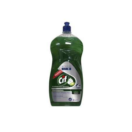 Cif Professional detersivo piatti a mano al limone, flacone 2 L – 101104955