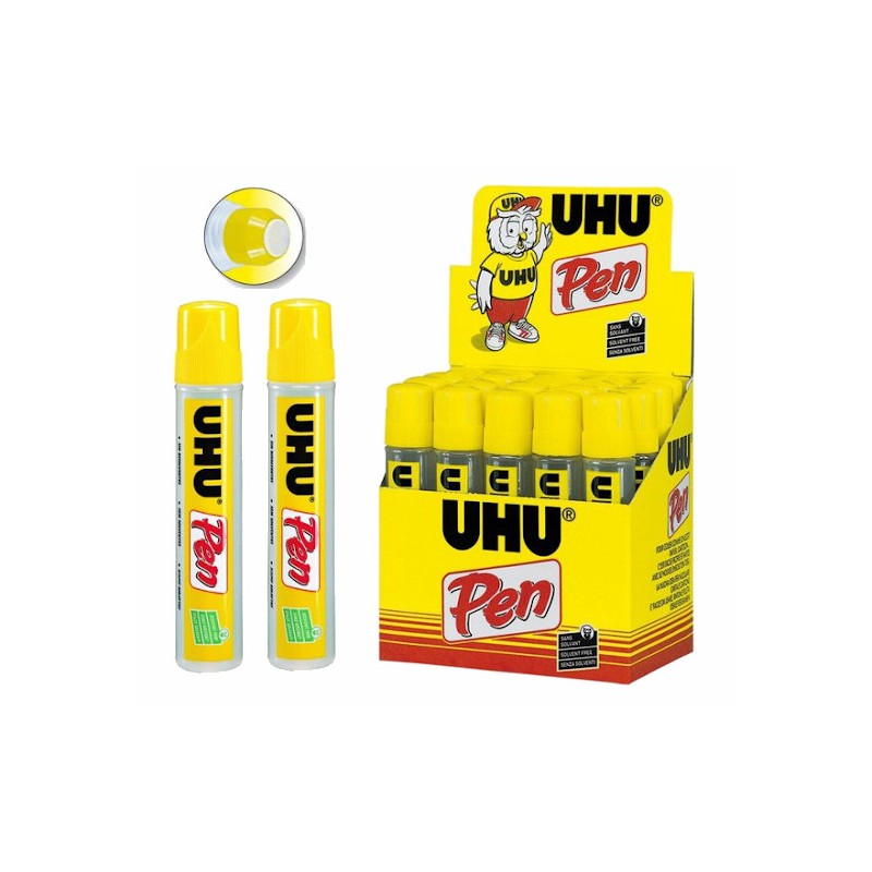 COLLA LIQUIDA UHU PEN 50ML. 20PZ - 2606 COLLA LIQUIDA UHU PEN 50ML. 20PZ - 2606