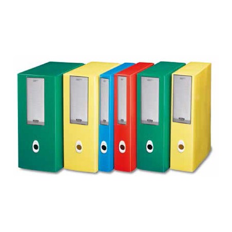 1 - Scatole progetti Fellowes Plus dorso 12cm colore blu U212