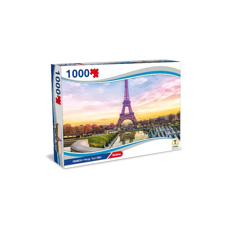 TEOREMA PUZZLE FRANCIA - PARIGI, TOUR EIFFEL 70X50CM 67025 TEOREMA PUZZLE FRANCIA - PARIGI, TOUR EIFFEL 70X50CM 67025