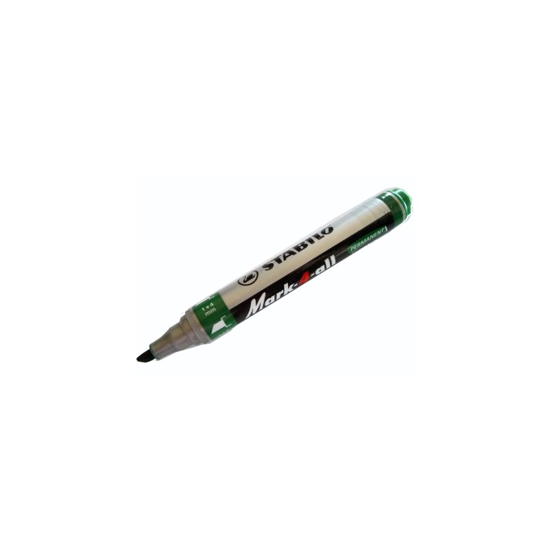 10 pz Pennarello Marker Stabilo Mark 4 All verde punta a scalpello 653/36 10 pz Pennarello Marker Stabilo Mark 4 All verde punta a scalpello 653/36