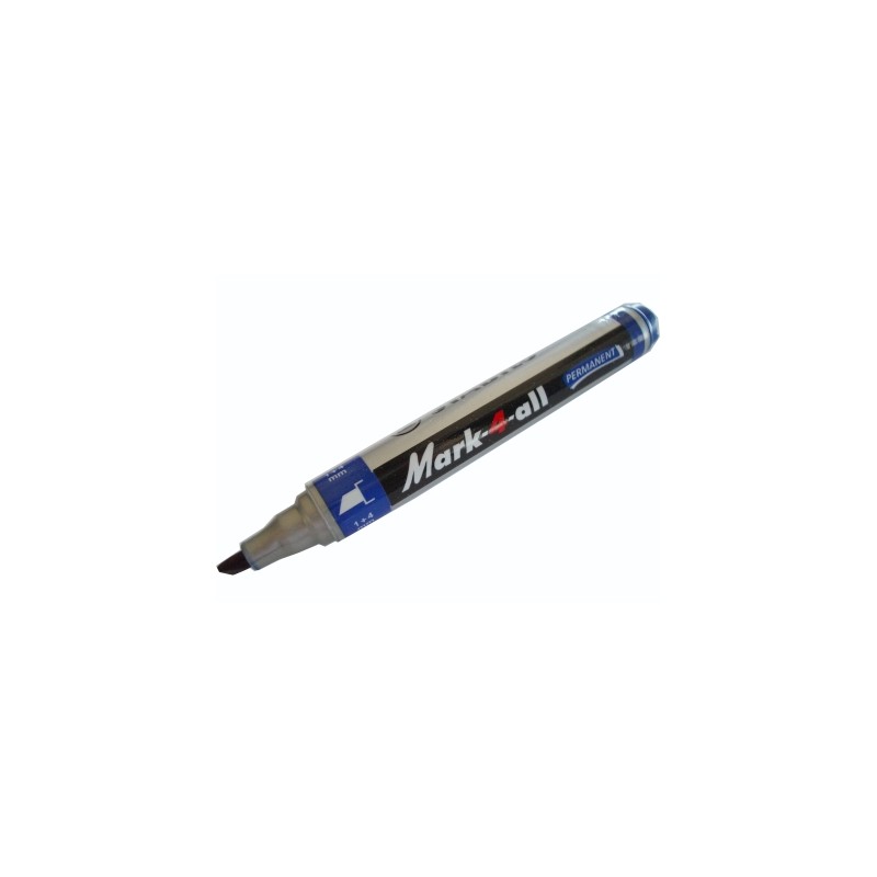 10 pz Pennarello Marker Stabilo Mark 4 All blu punta a scalpello 653/41 10 pz Pennarello Marker Stabilo Mark 4 All blu punta a scalpello 653/41