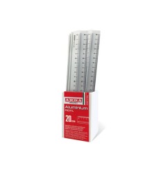 1 - Doppiodecimetro ARDA 17920BAR in alluminio 20cm, kit da 15 pz